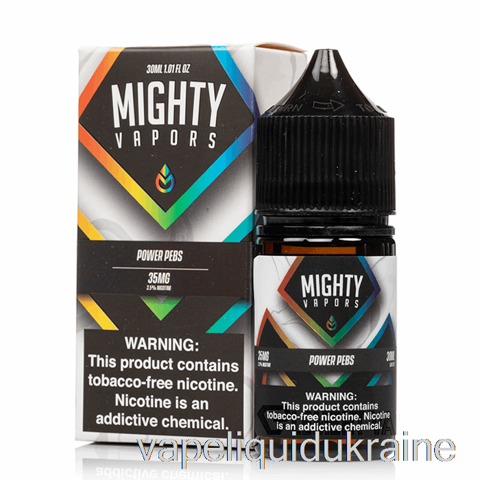 Vape Ukraine Power Pebs - Mighty Vapors Salts - 30mL 35mg